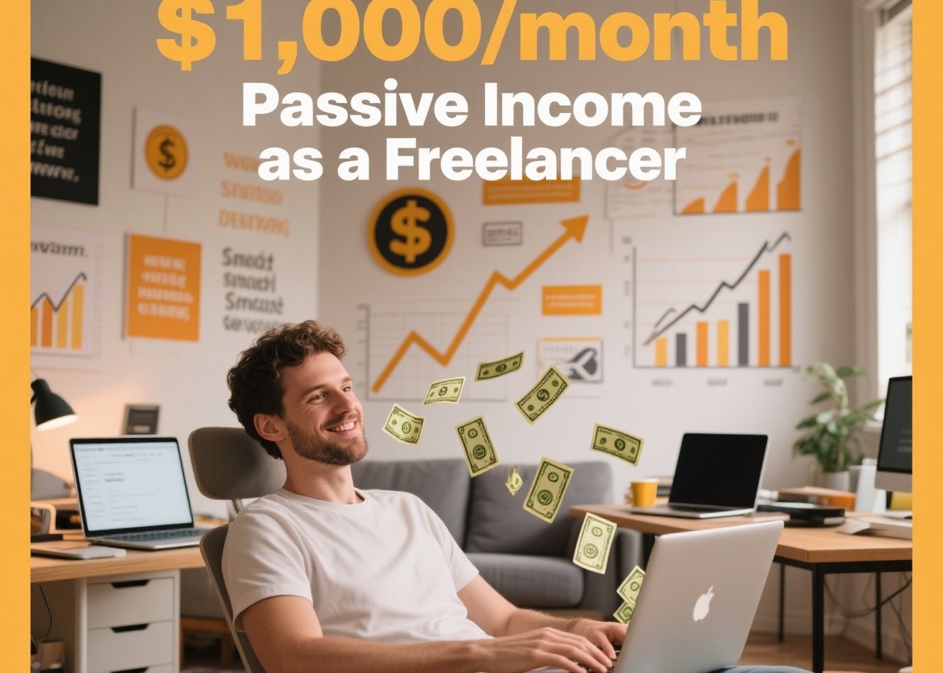 How I Built a $1,000/Month Passive Income as a Freelancer