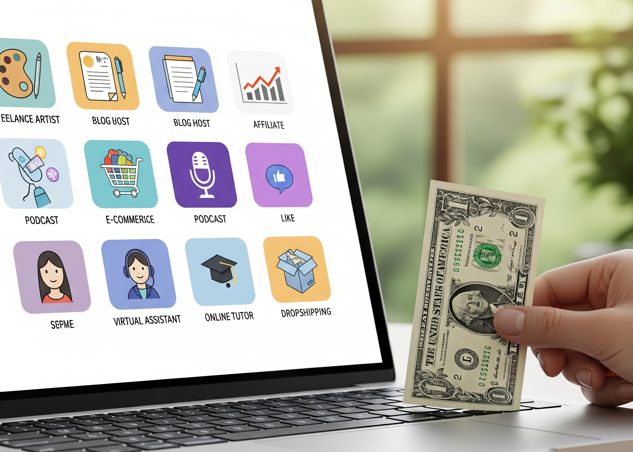 Low-Cost Side Hustles You Can Start Online With Less Than $100